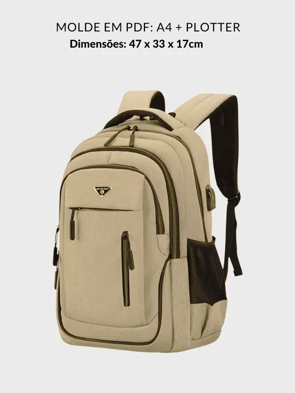 Molde mochila