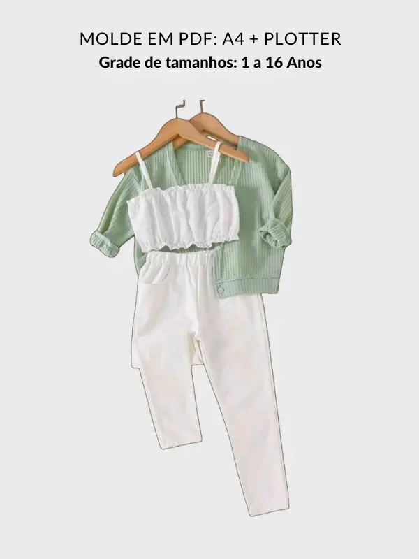 Molde conjunto 3 peças, Adriana