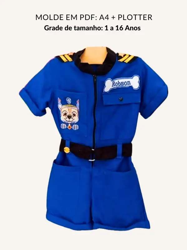 Molde macaquinho infantil