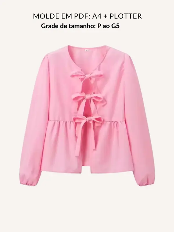 Molde blusa Katia