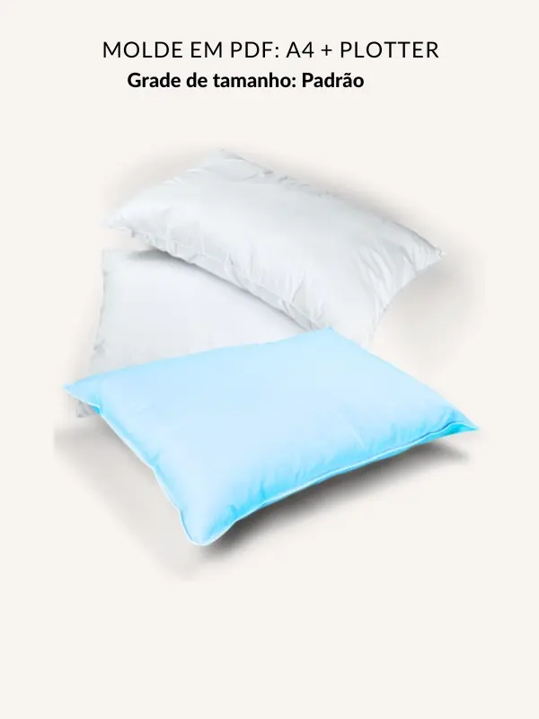 Molde kit fronha e travesseiro