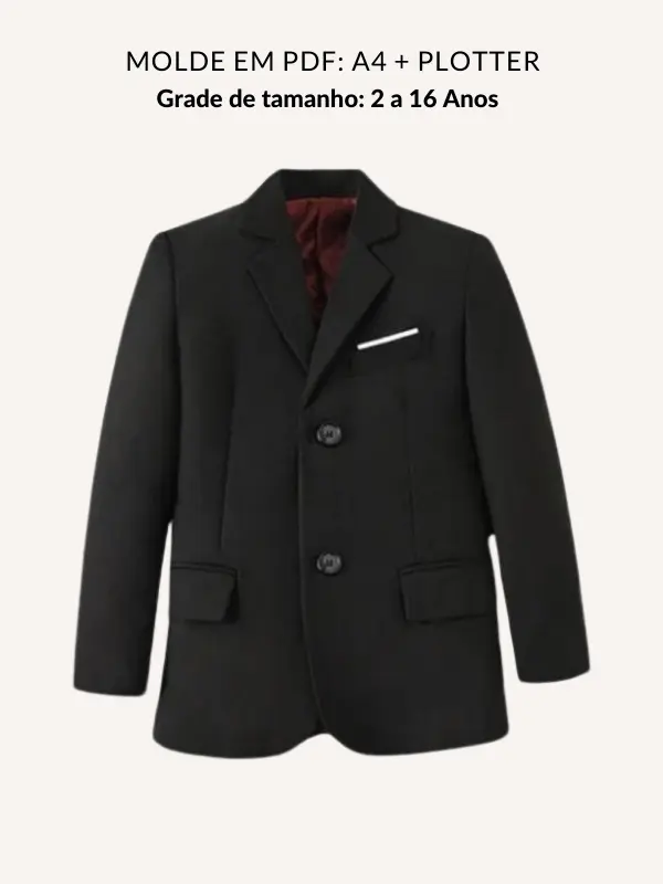 Molde terno infantil