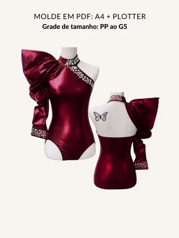 Molde body nula manga cava americana