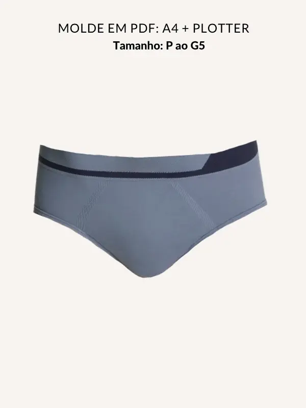 Molde cueca adulto
