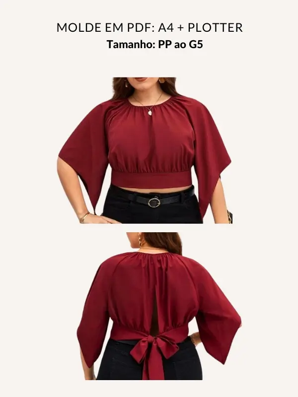 Molde blusa Ana