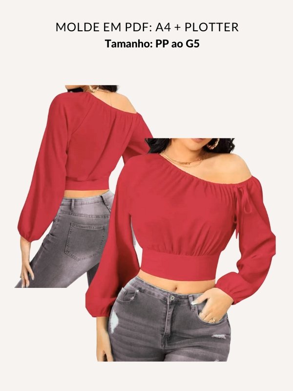 Molde blusa Camila